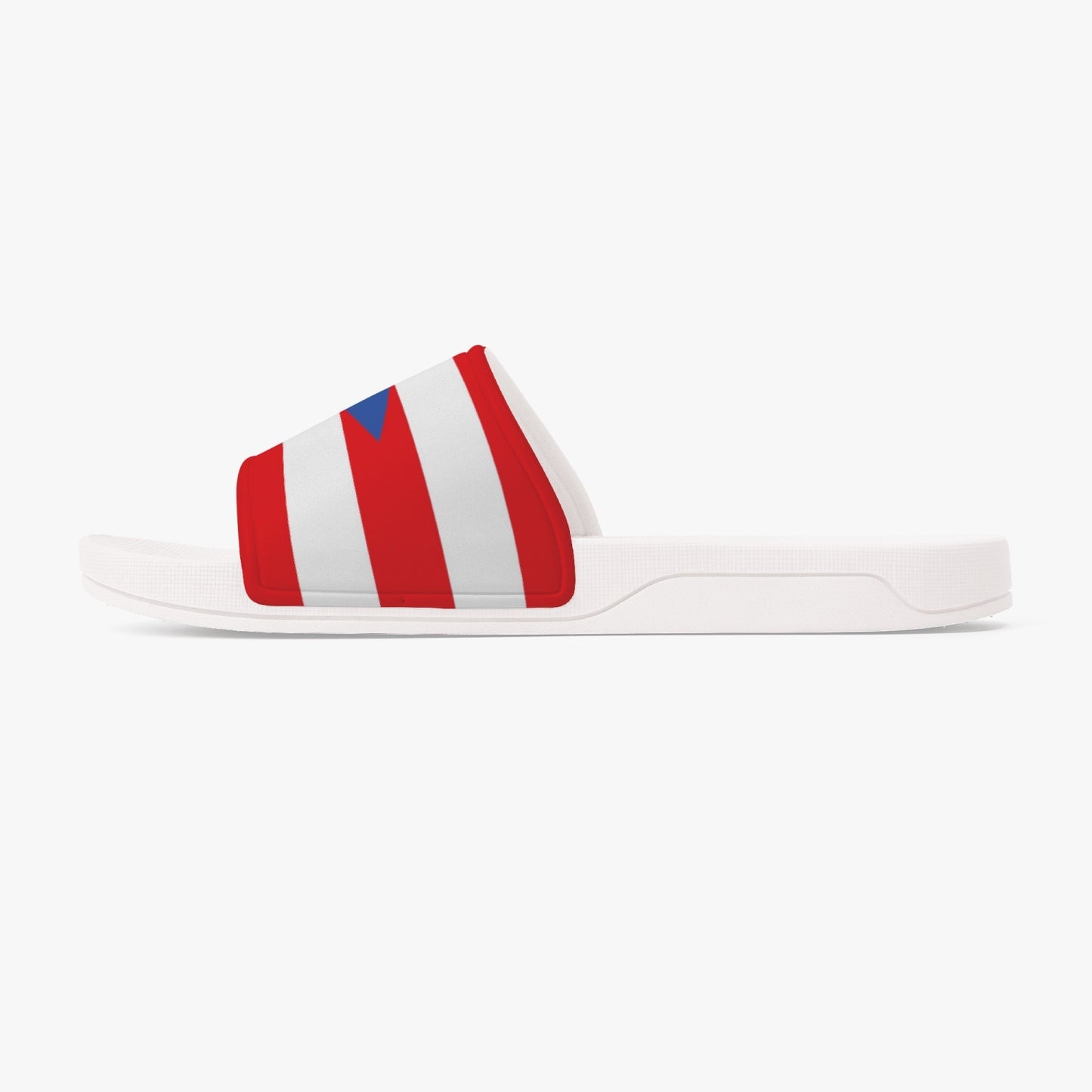 Puerto Rico Flag Slides (White Sole) - Men's & Women's