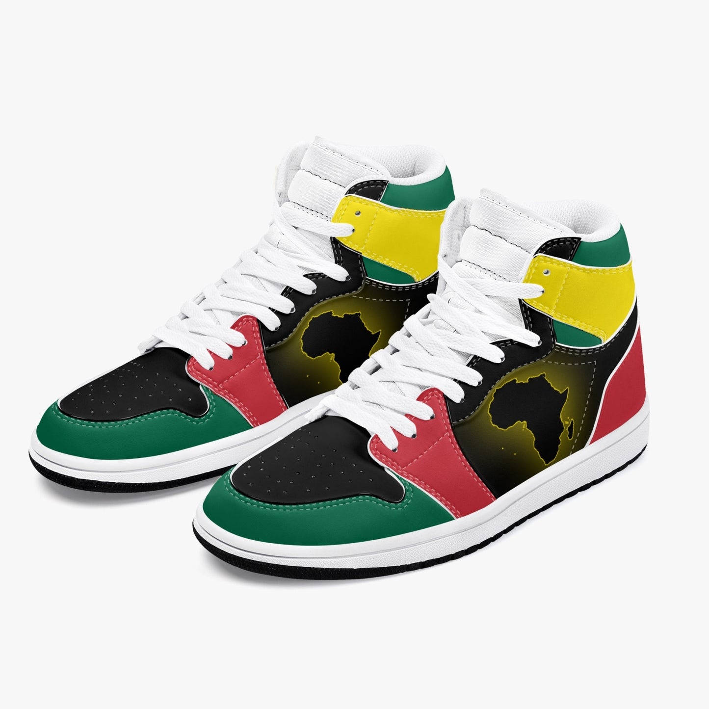 Air Africa High Tops (Black Sole) - Men's & Women's