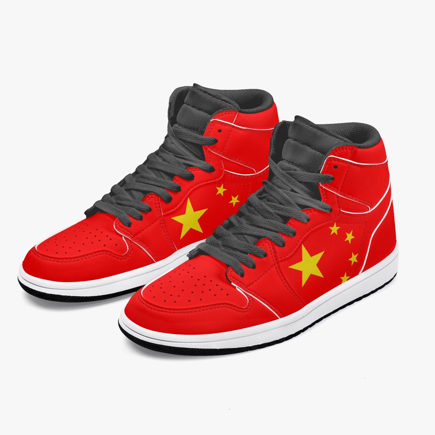 Air China High Tops (Black Sole) - Men's & Women's