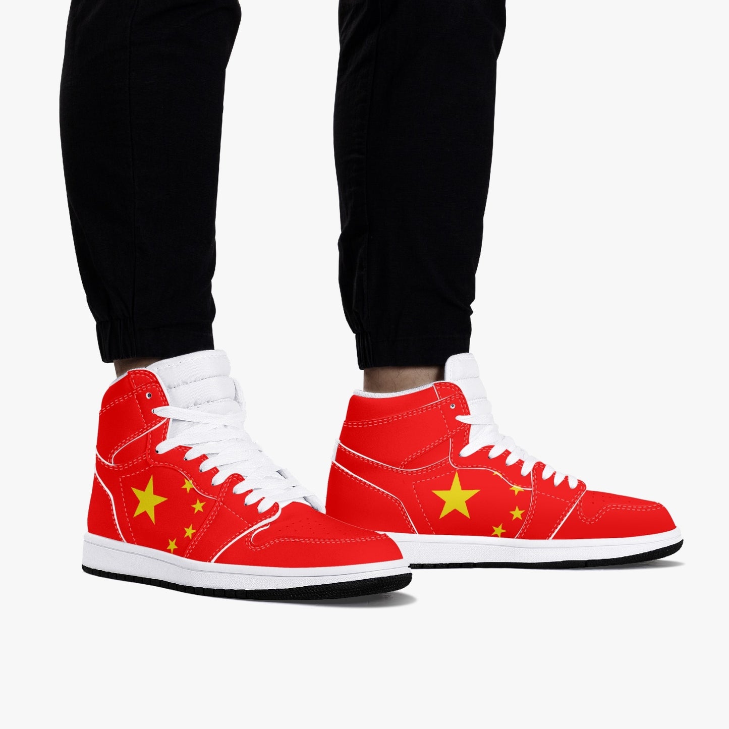 Air China High Tops (Black Sole) - Men's & Women's