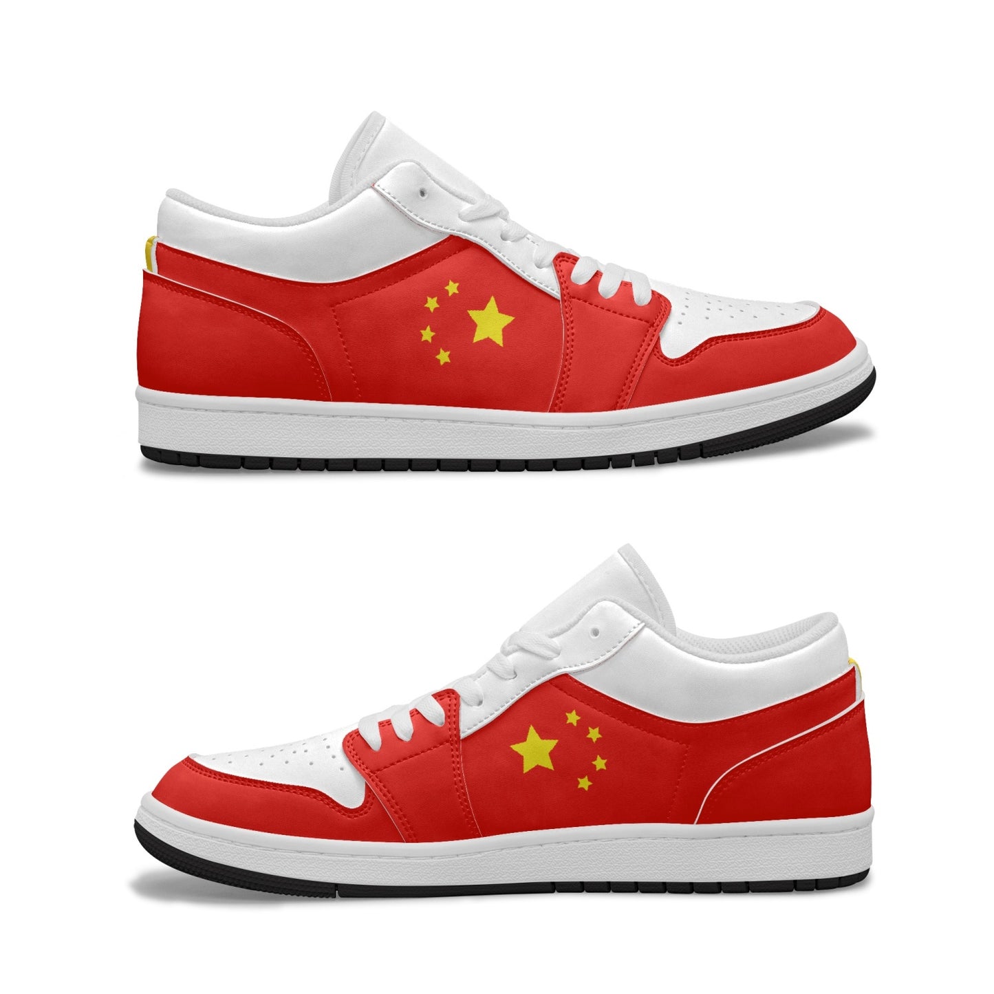 Air China Low Tops (Black Sole) - Men's & Women's