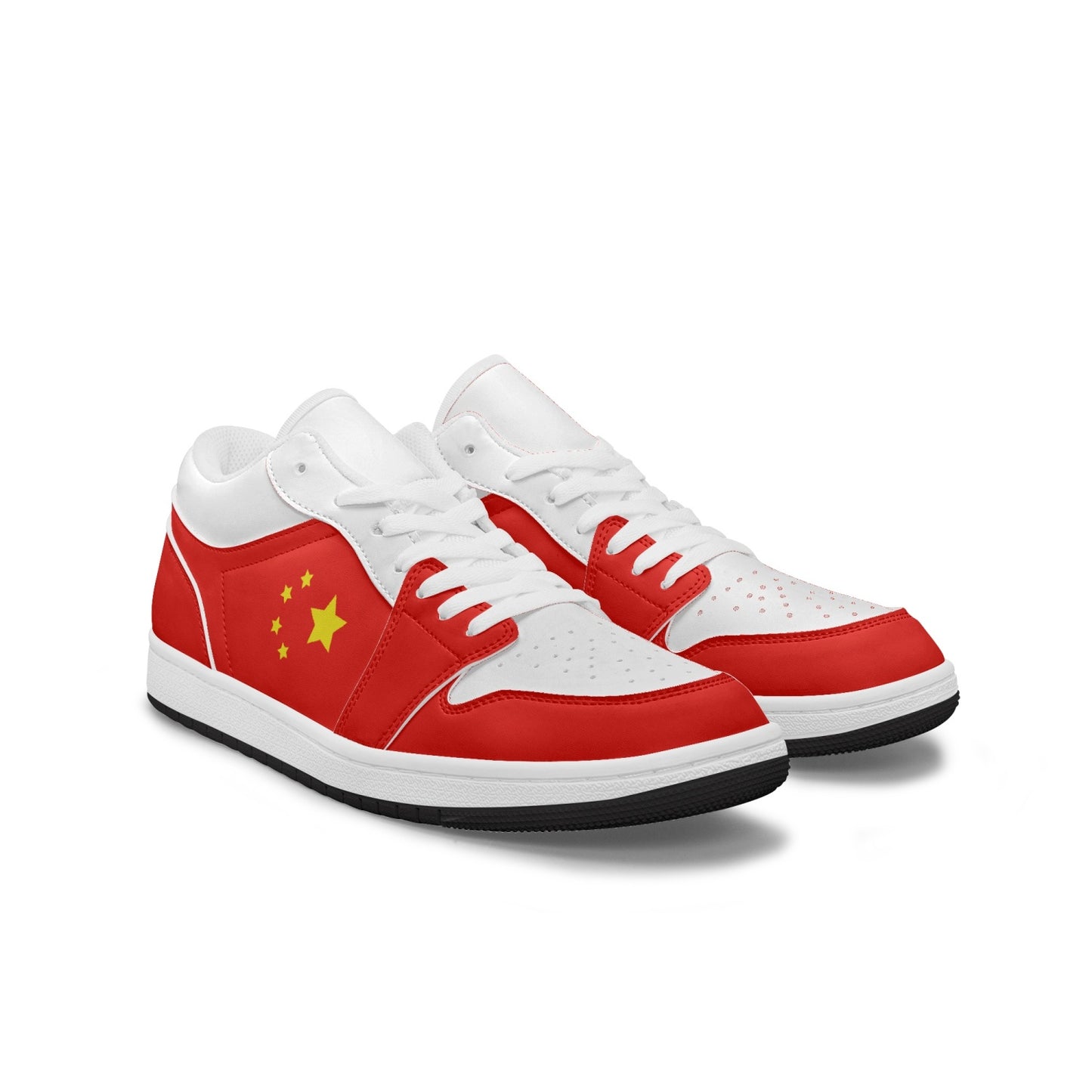 Air China Low Tops (Black Sole) - Men's & Women's