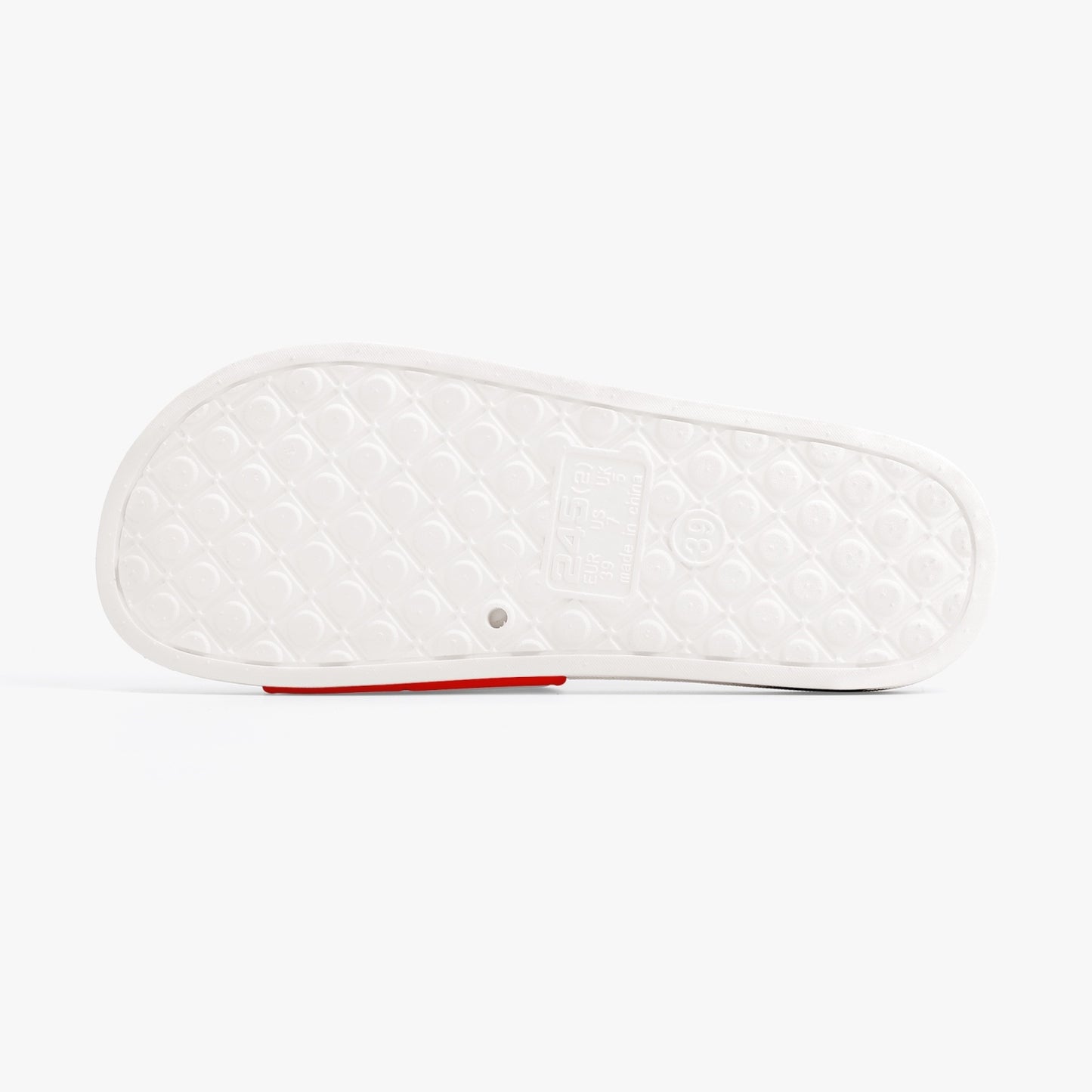 China Flag Slides (White Sole) - Men's & Women's