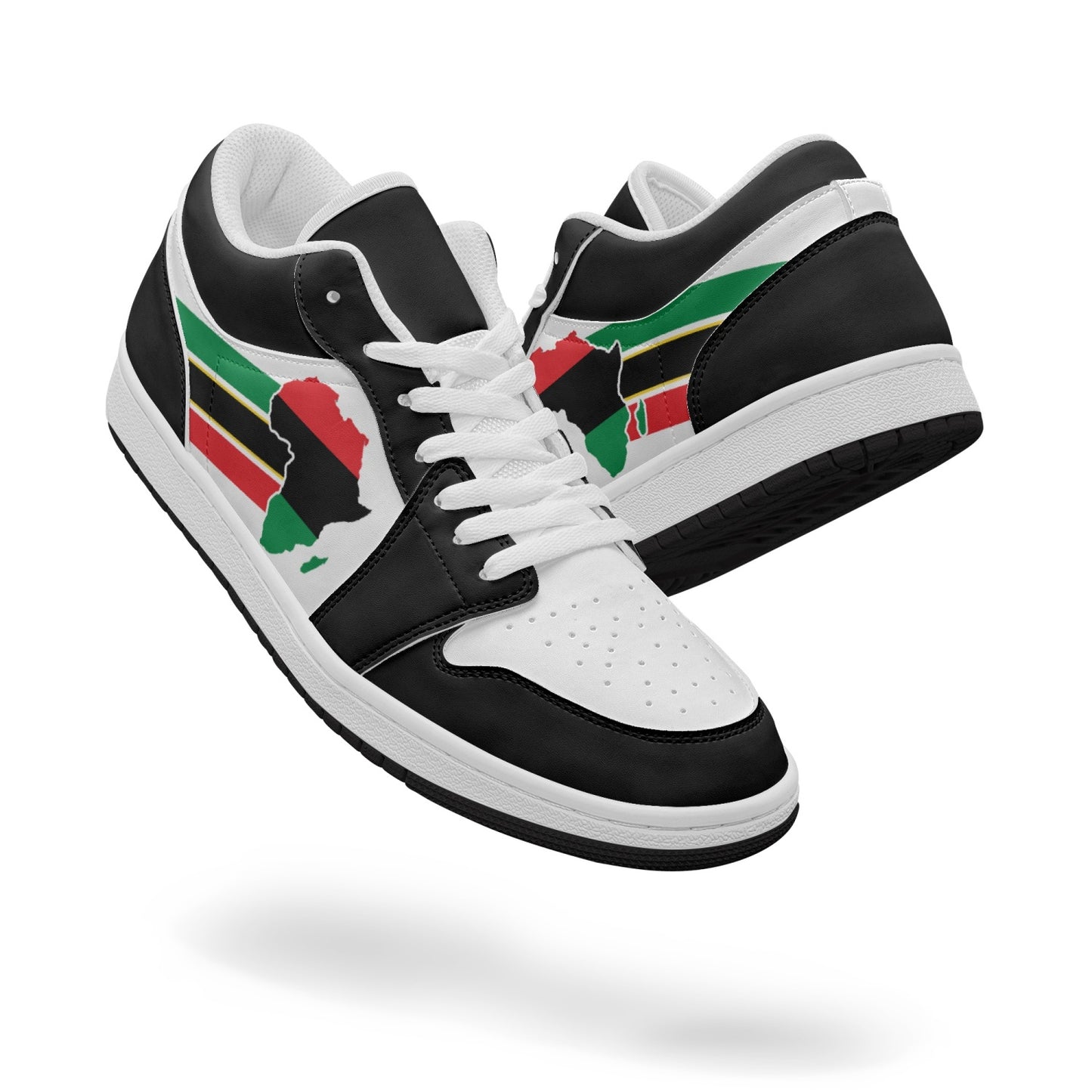 Air Africa Low Tops (Black Sole) - Men's & Women's