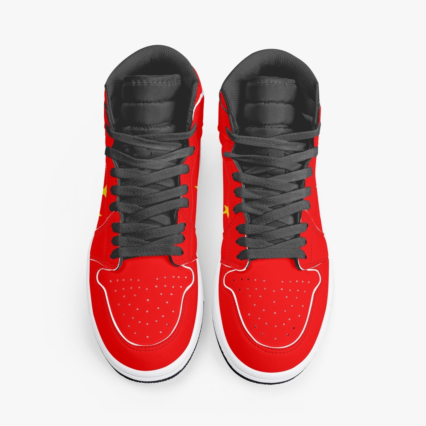 Air China High Tops (Black Sole) - Men's & Women's