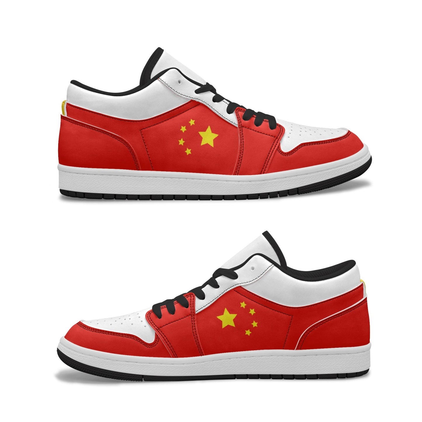 Air China Low Tops (Black Sole) - Men's & Women's