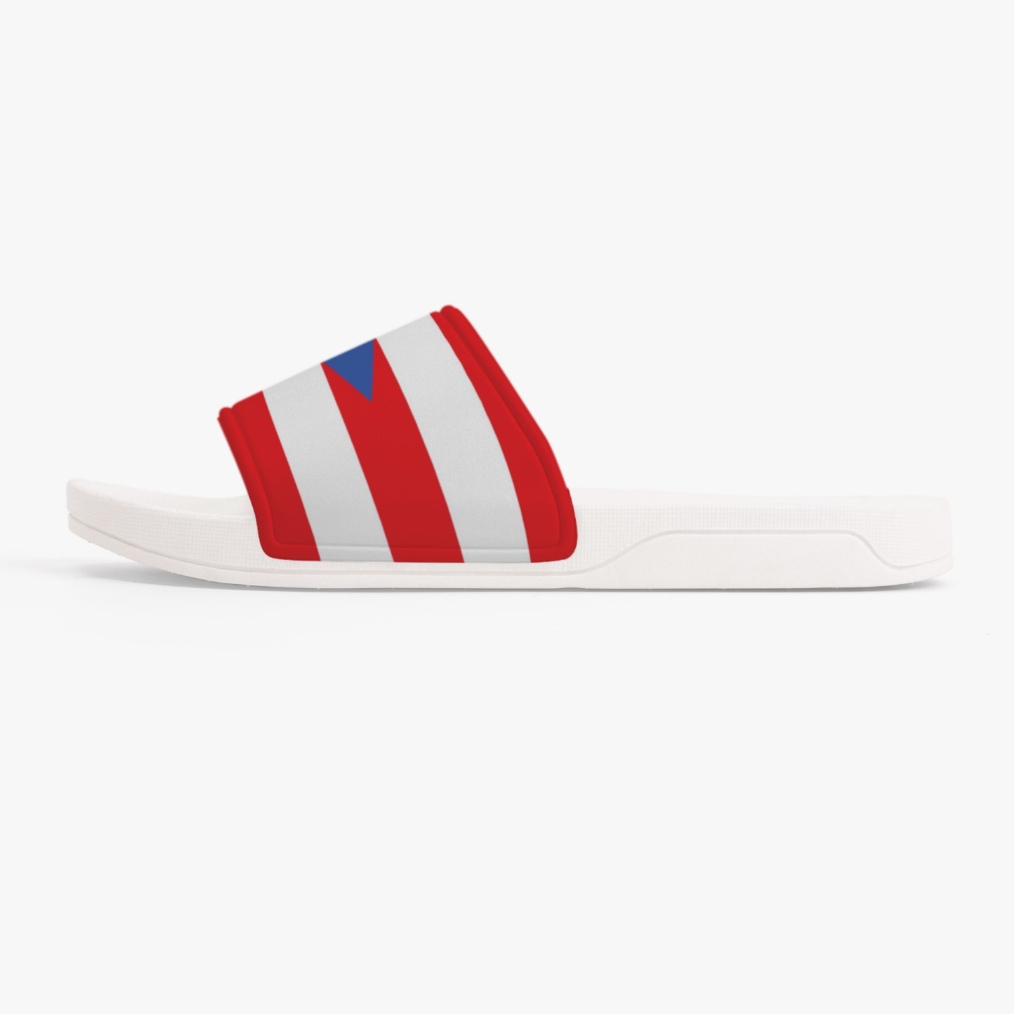 Puerto Rico Flag Slides (White Sole) - Men's & Women's