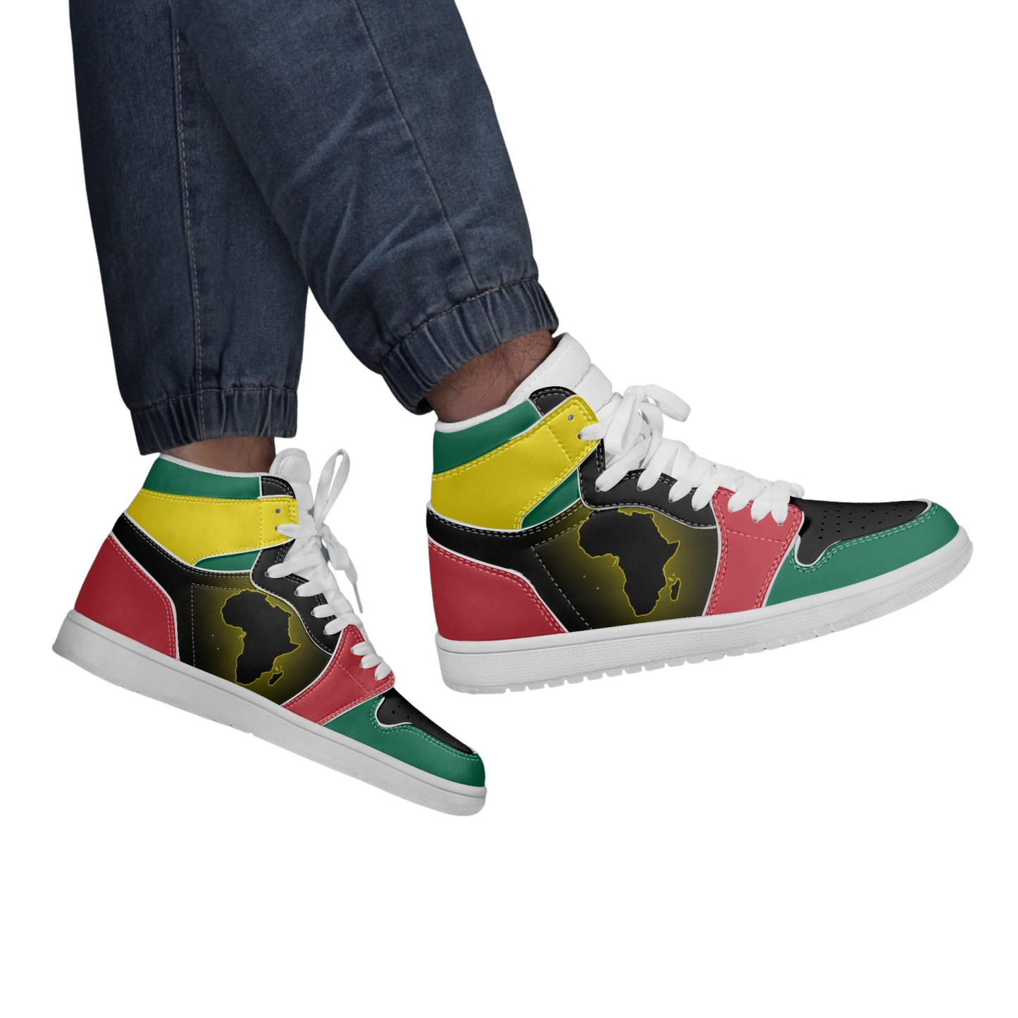 Air Africa High Tops (White Sole) - Men's & Women's
