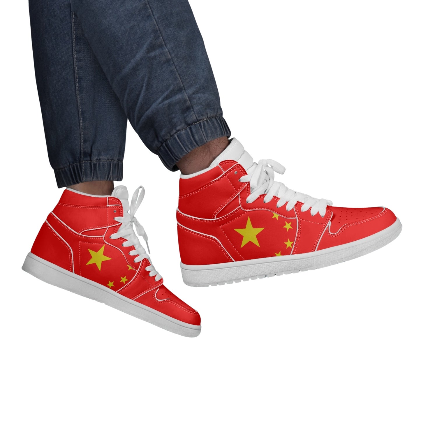 Air China High Tops (White Sole) - Men's & Women's