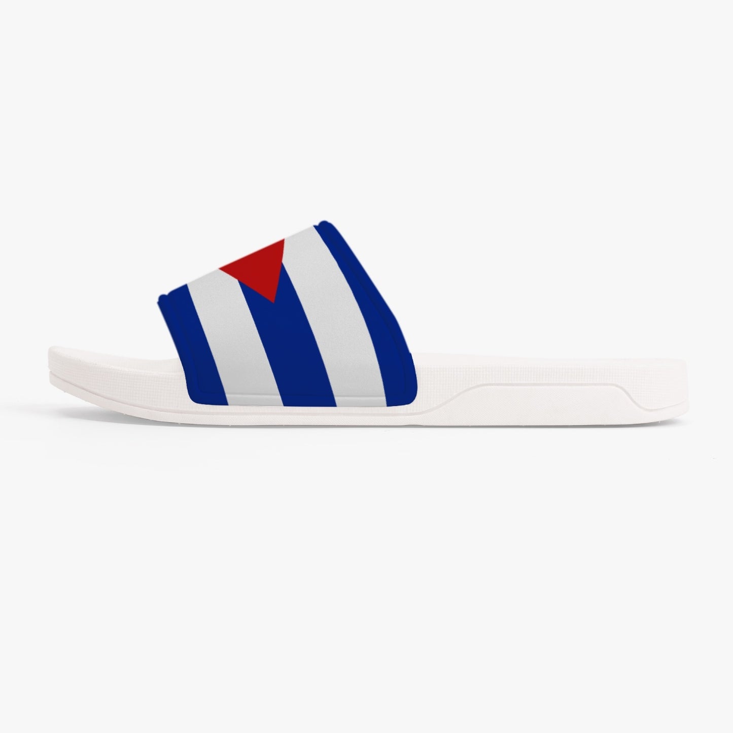 Cuba Flag Slides (White Sole) - Men's & Women's