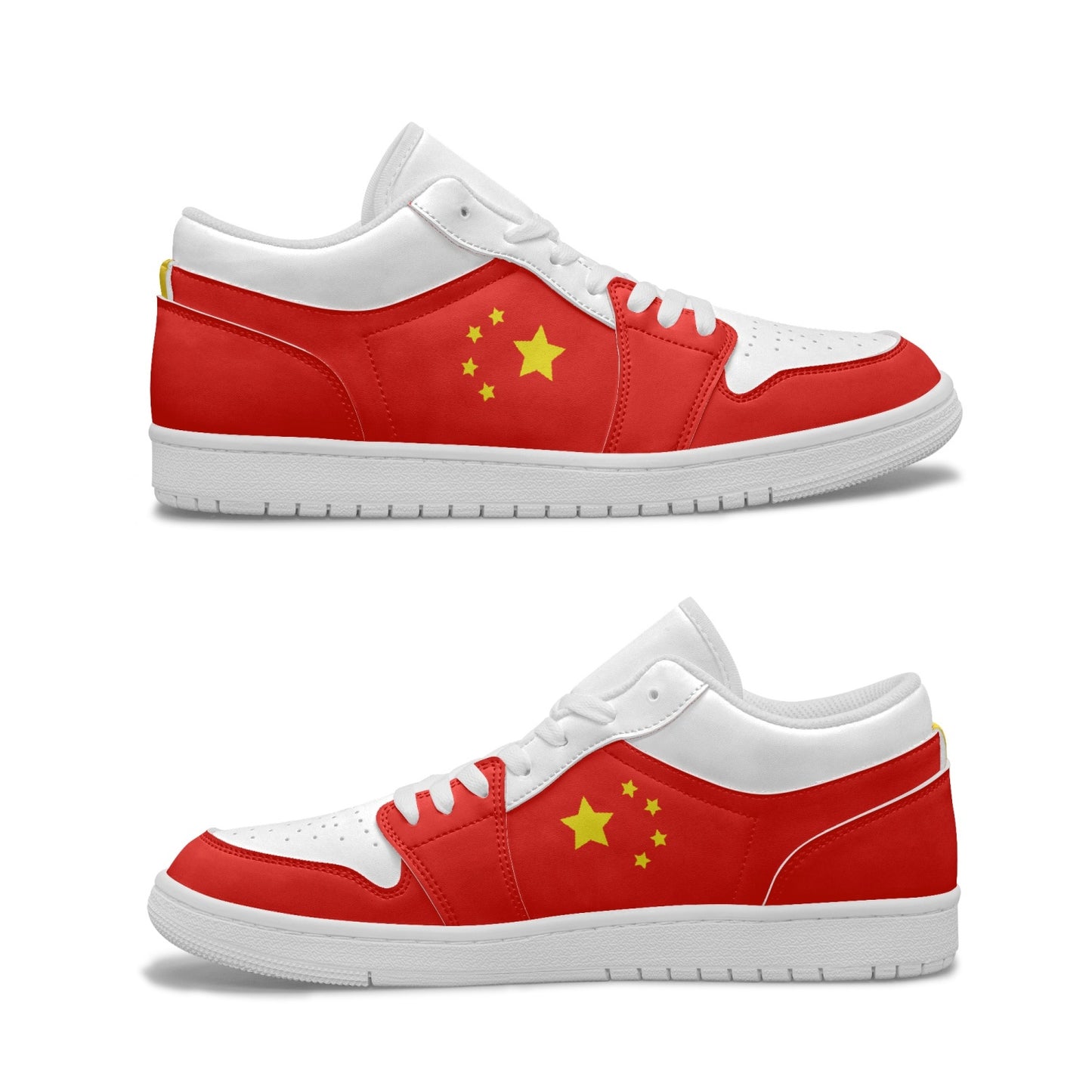 Air China Low Tops (White Sole) - Men's & Women's