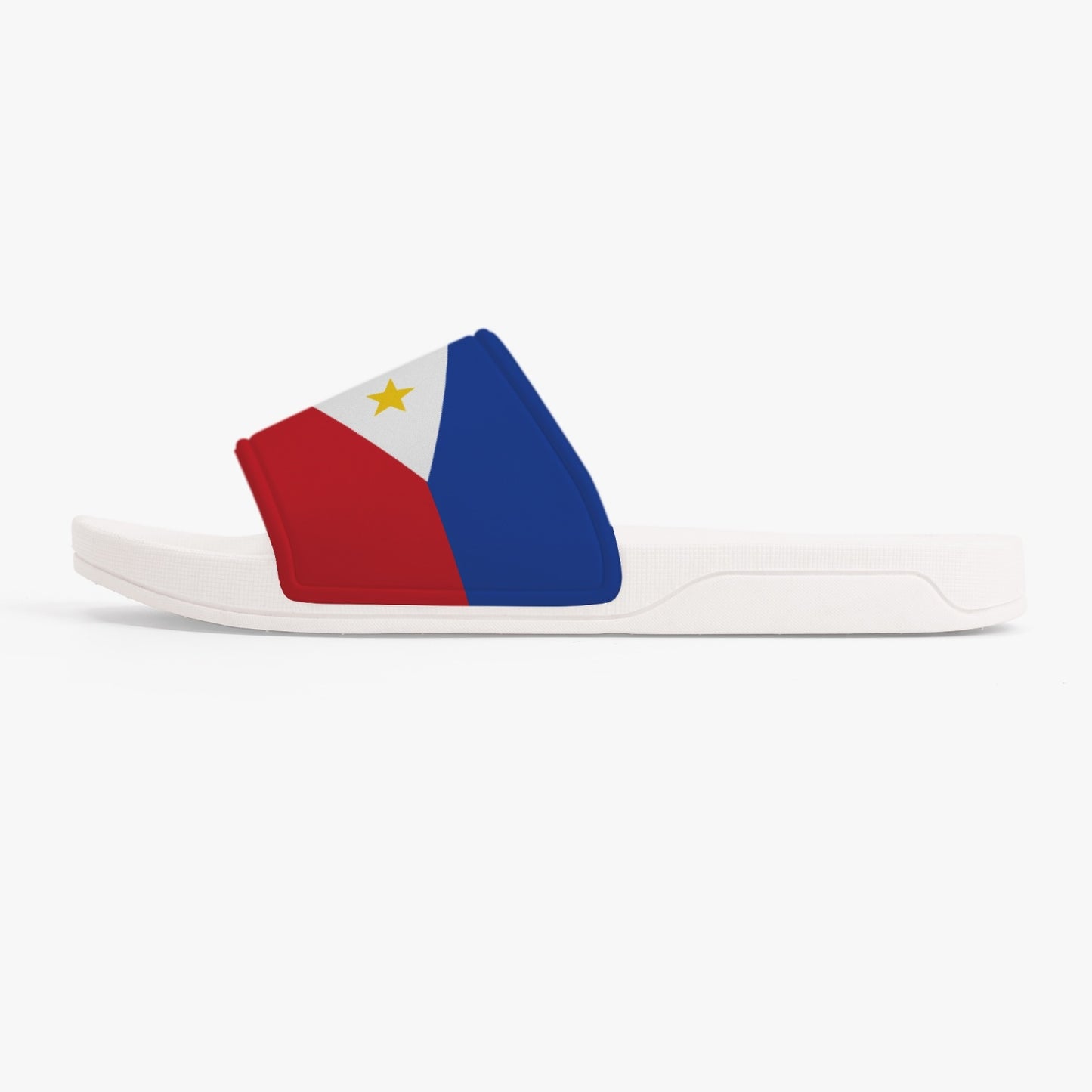 Philippines Flag Slides (White Sole) - Men's & Women's