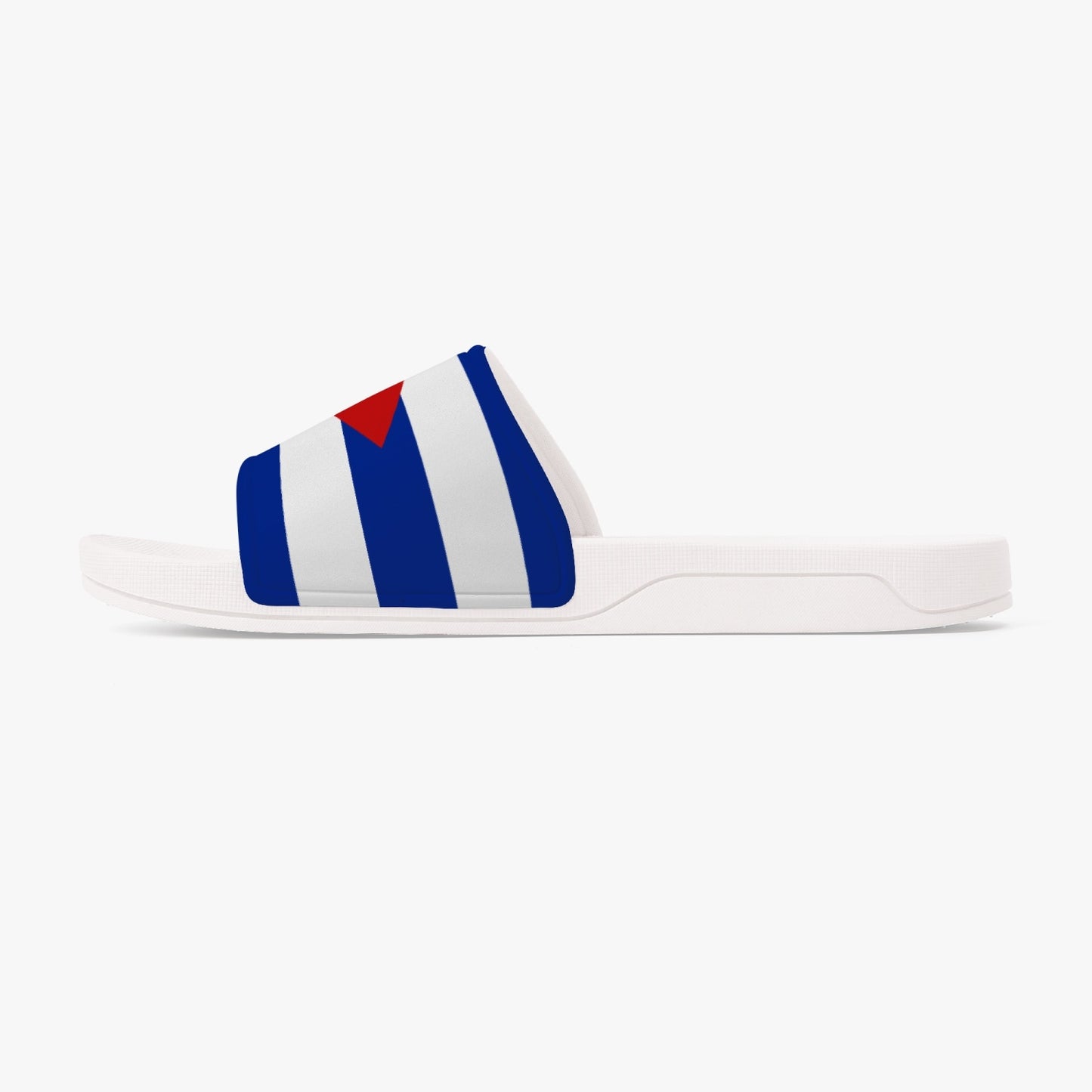 Cuba Flag Slides (White Sole) - Men's & Women's