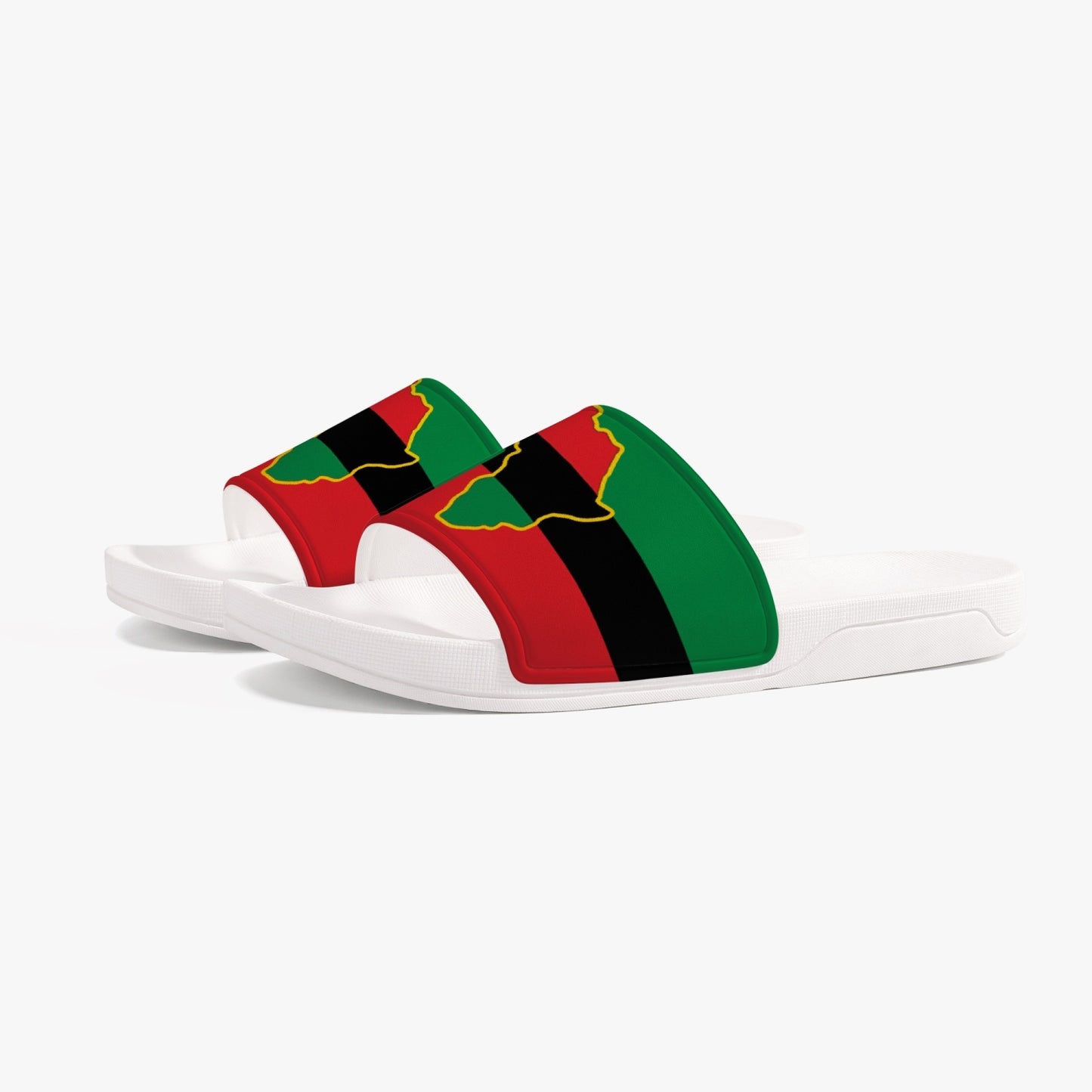 African Pride Slides (White Sole) - Men's & Women's