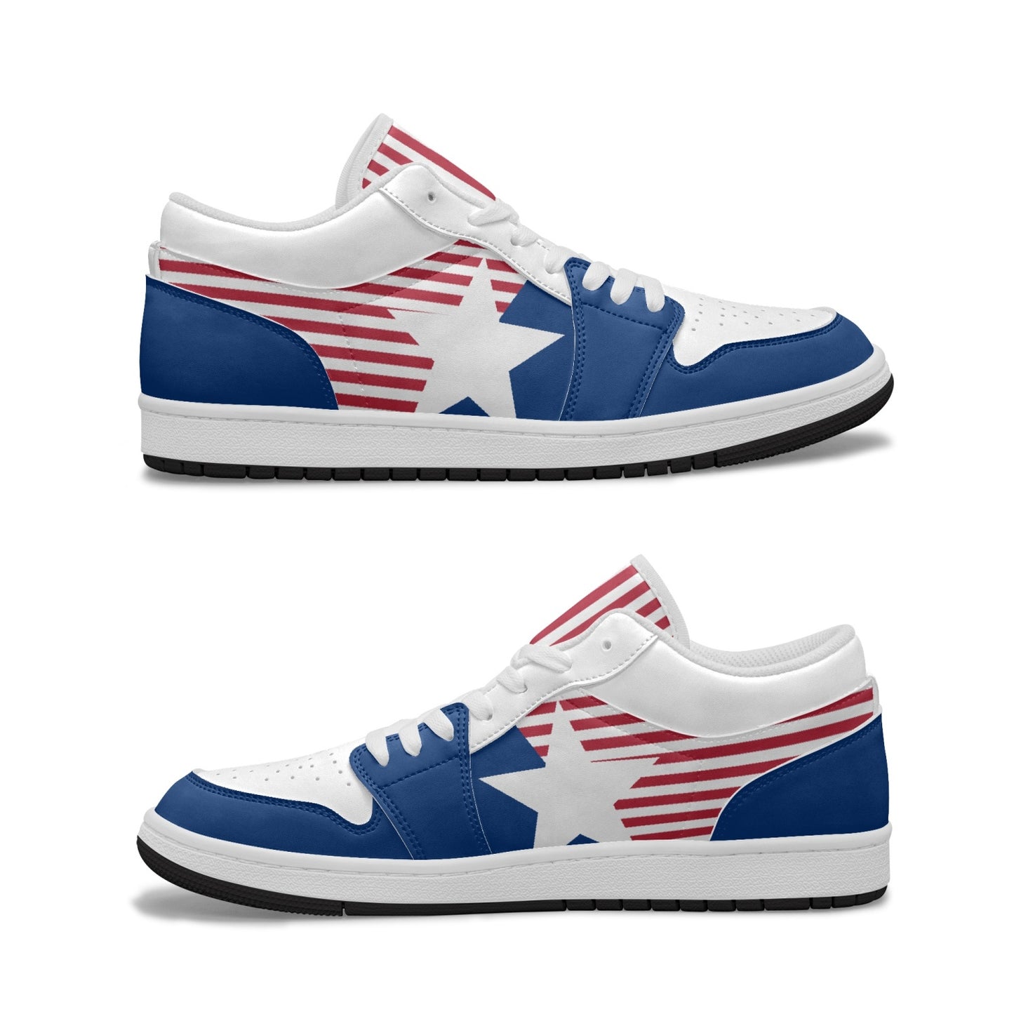 Air America Low Tops (Black Sole) - Men's & Women's