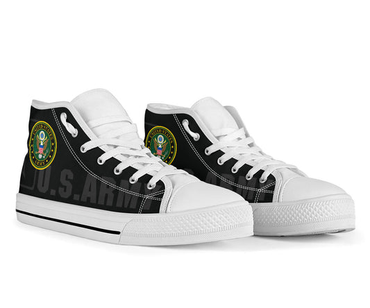 US Army Tribute Canvas High Tops - Men's & Women's