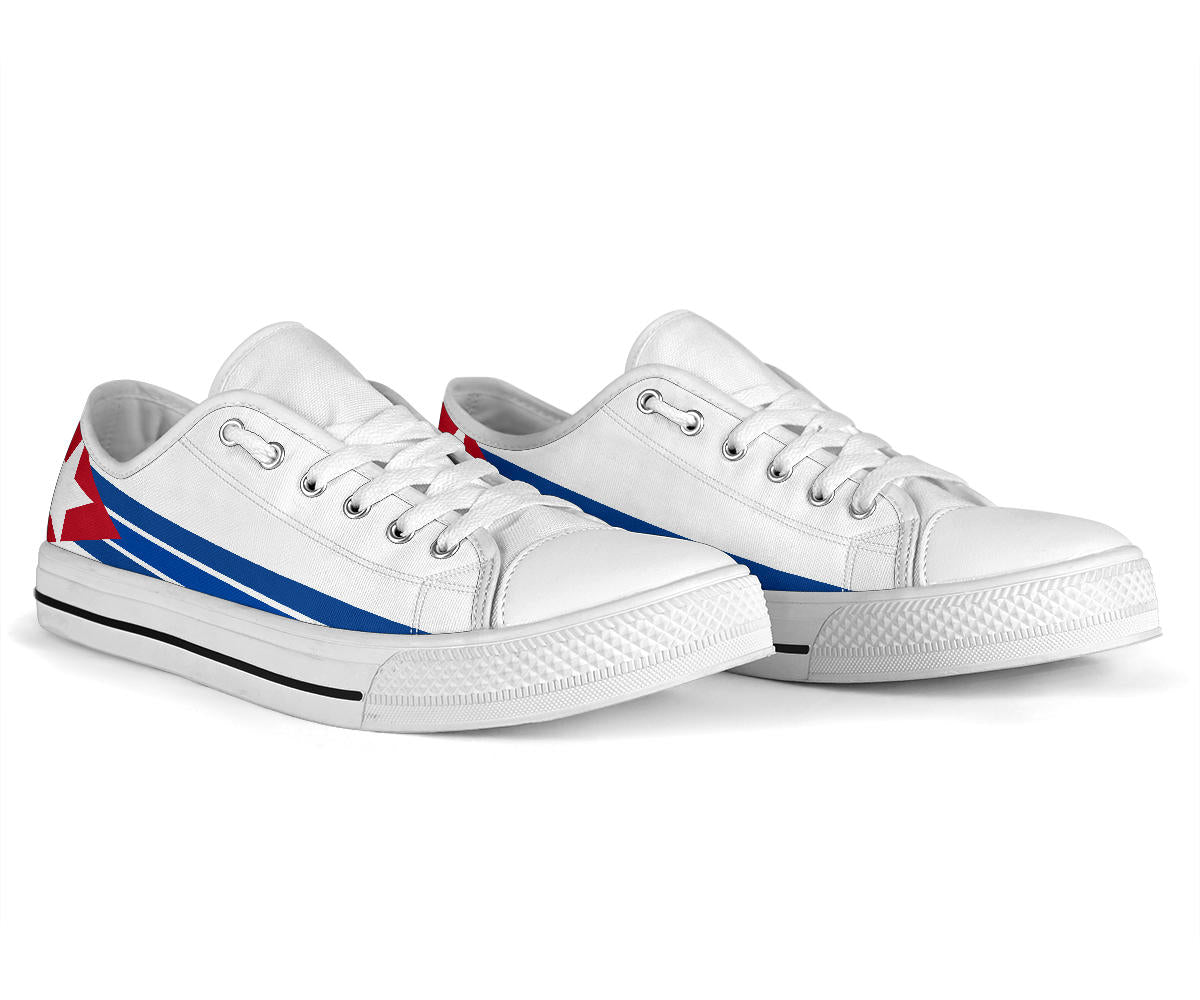 Cuban Pride Canvas Low Tops - Men's & Women's