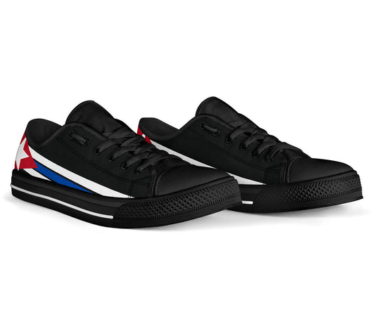 Cuban Pride Canvas Low Tops - Men's & Women's