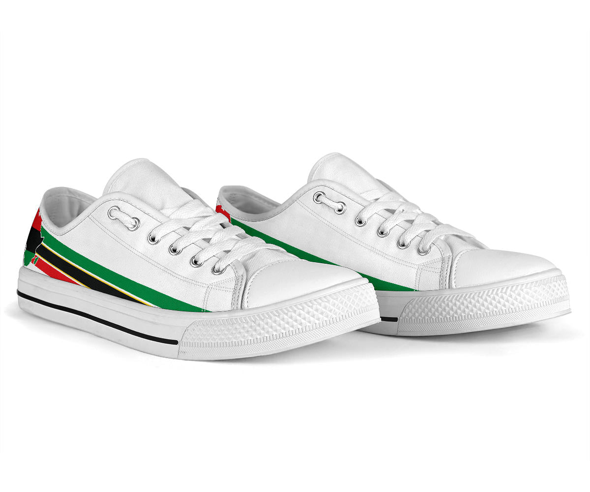 African Pride Canvas Low Tops - Men's & Women's