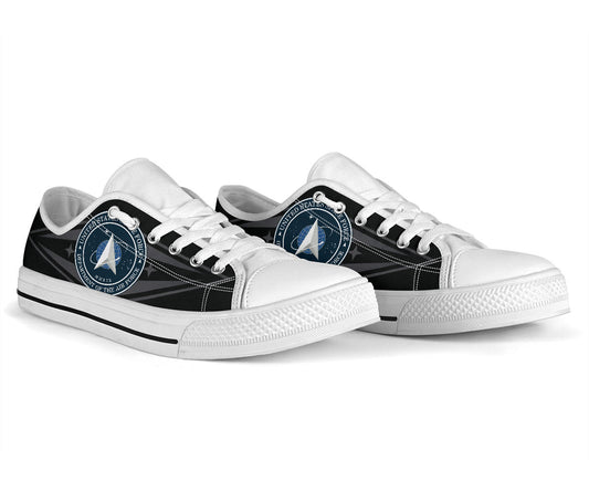 US Space Force Tribute Canvas Low Tops - Men's & Women's