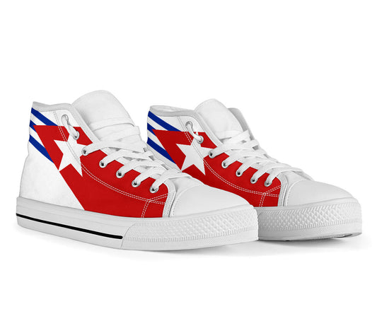 Cuban Pride Canvas High Tops - Men's & Women's