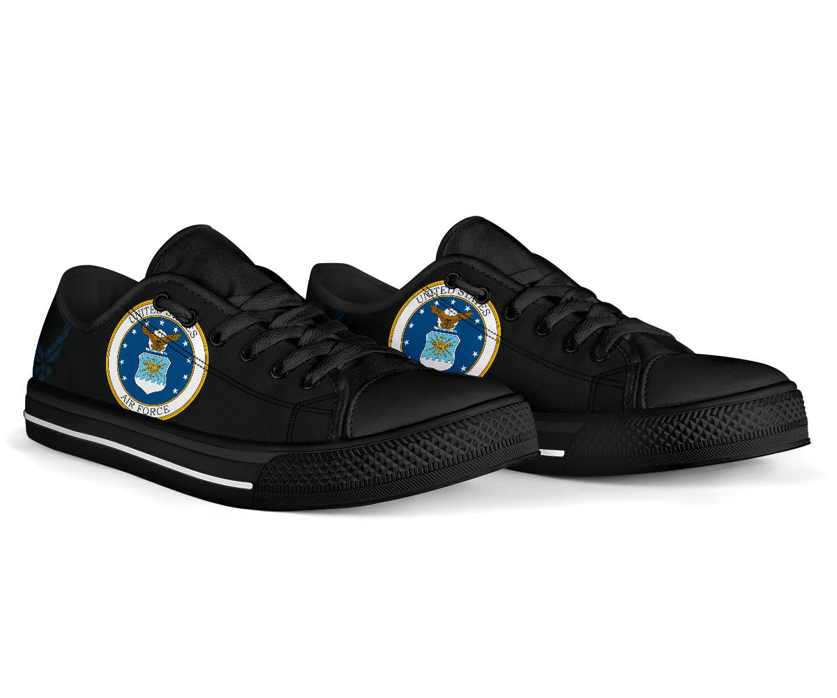 US Air Force Tribute Canvas Low Tops - Men's & Women's