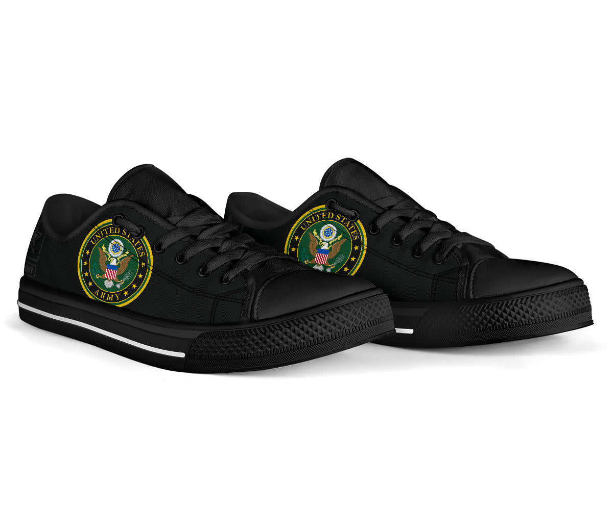 US Army Tribute Canvas Low Tops - Men's & Women's