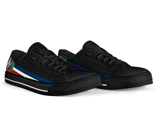 Dominican Pride Canvas Low Tops - Men's & Women's