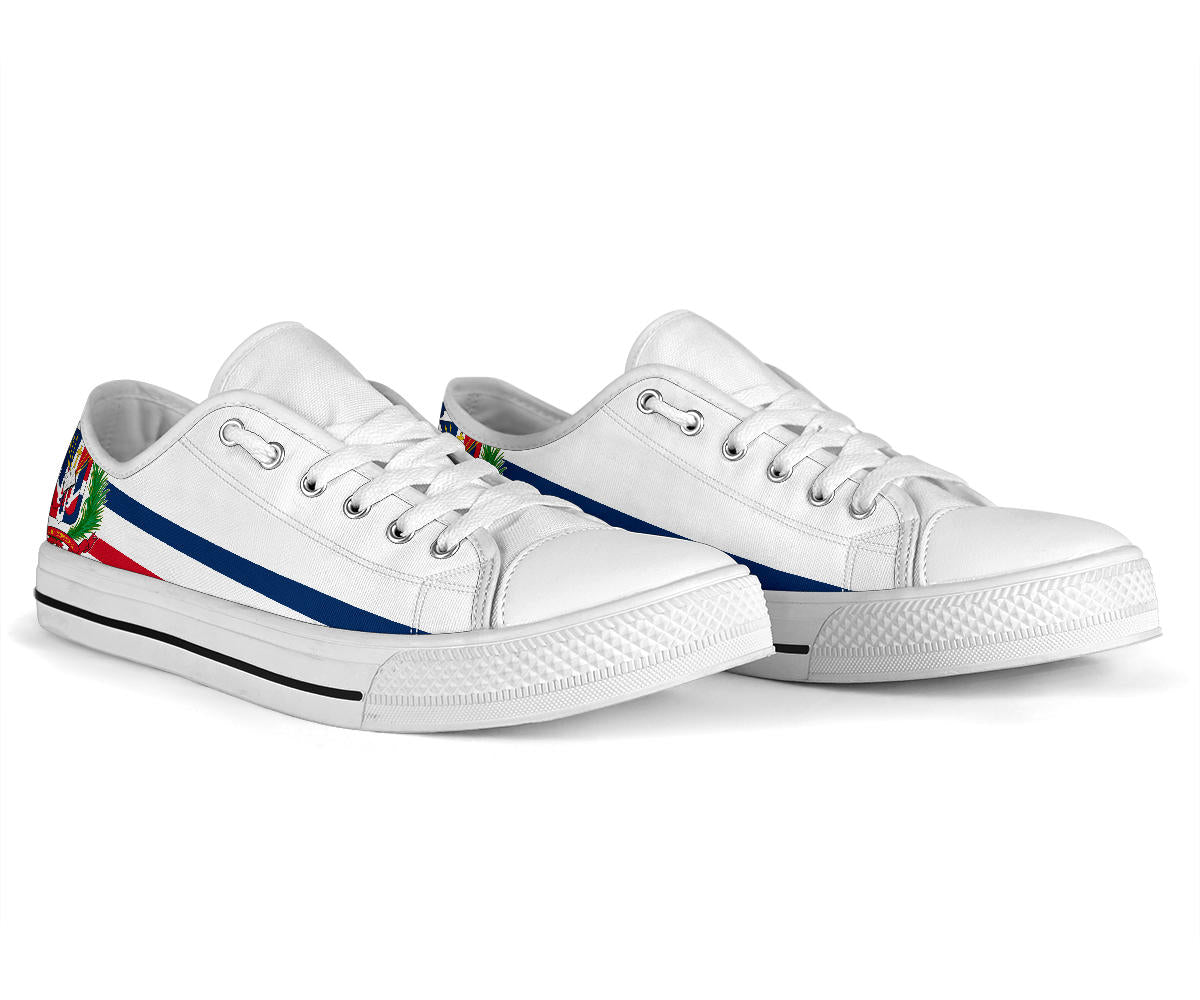 Dominican Pride Canvas Low Tops - Men's & Women's