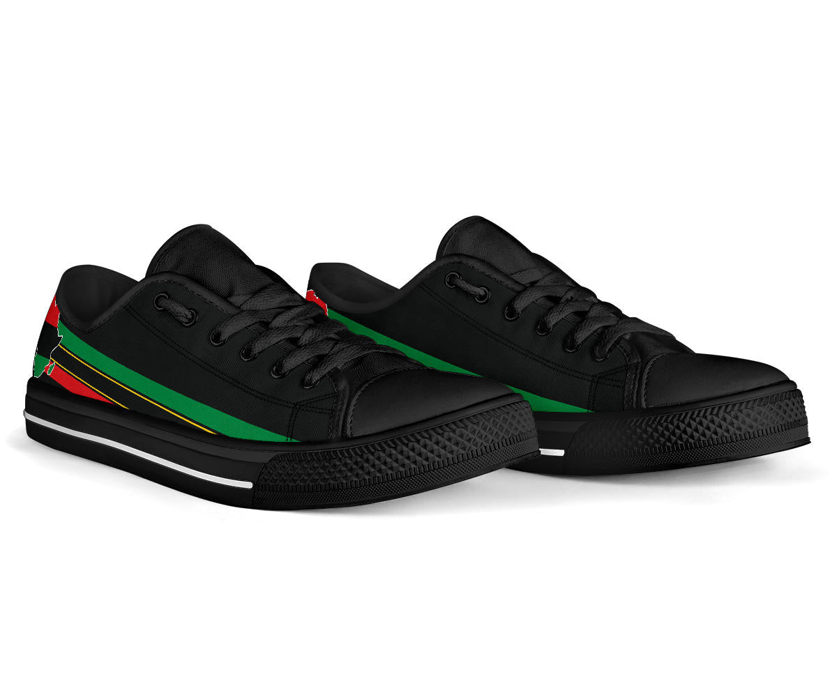 African Pride Canvas Low Tops - Men's & Women's