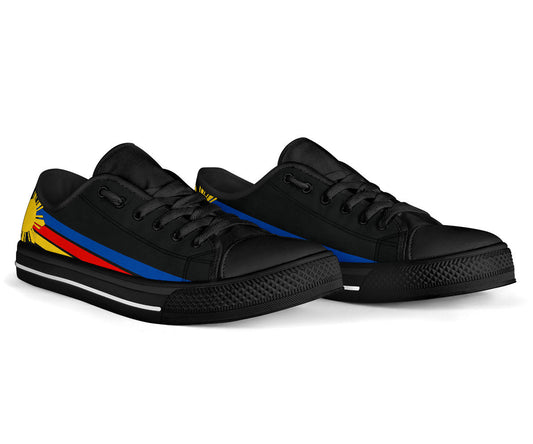 Philippines Pride Canvas Low Tops - Men's & Women's