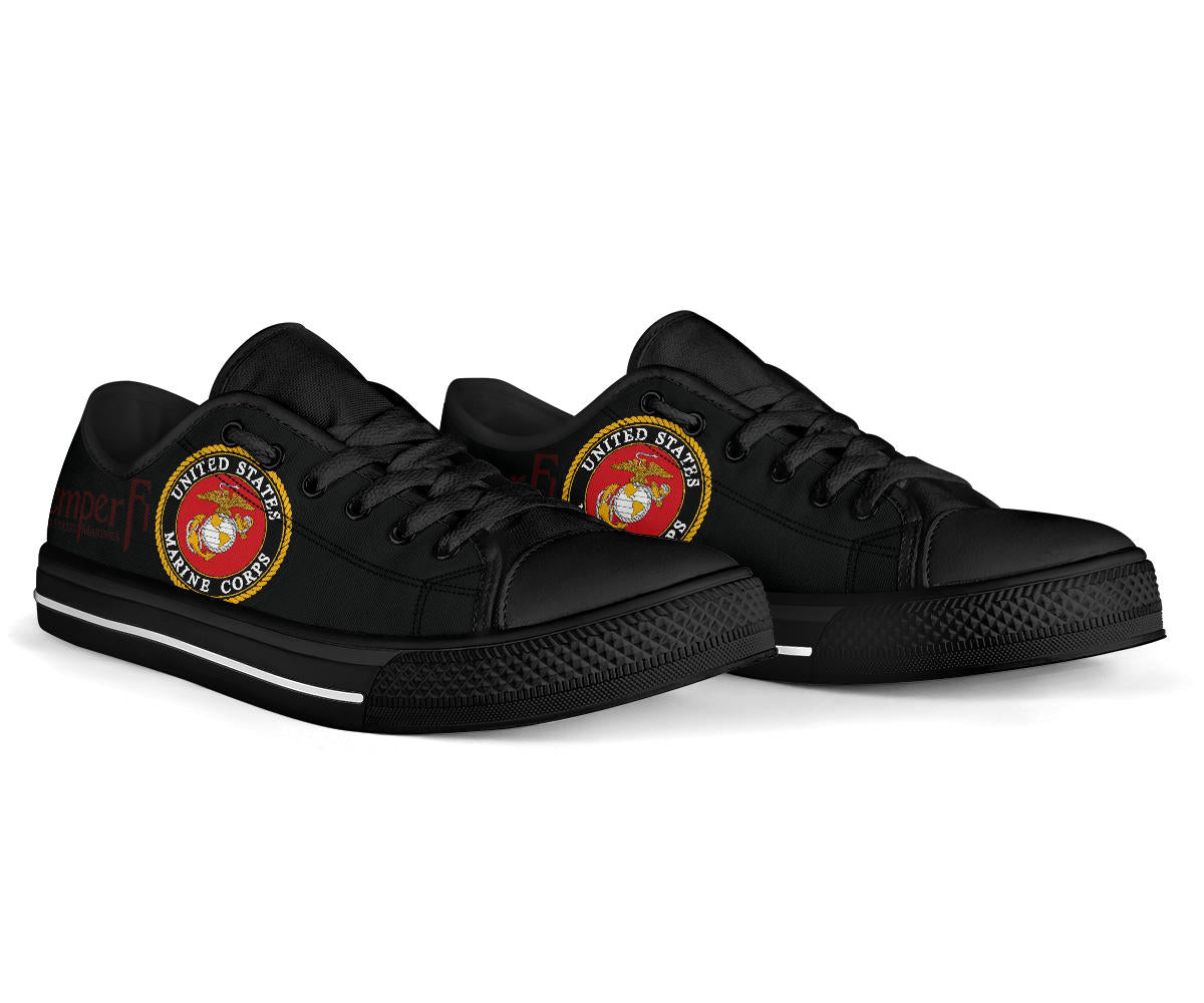 US Marines Tribute Canvas Low Tops - Men's & Women's