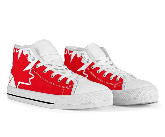 Canadian Pride Canvas High Tops - Men's & Women's