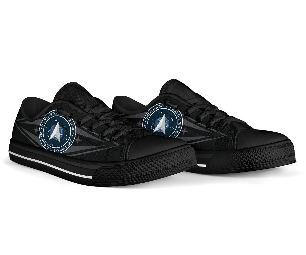 US Space Force Tribute Canvas Low Tops - Men's & Women's