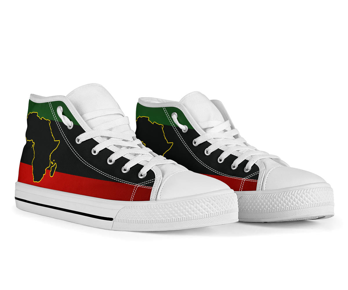 African Pride Canvas High Tops - Men's & Women's