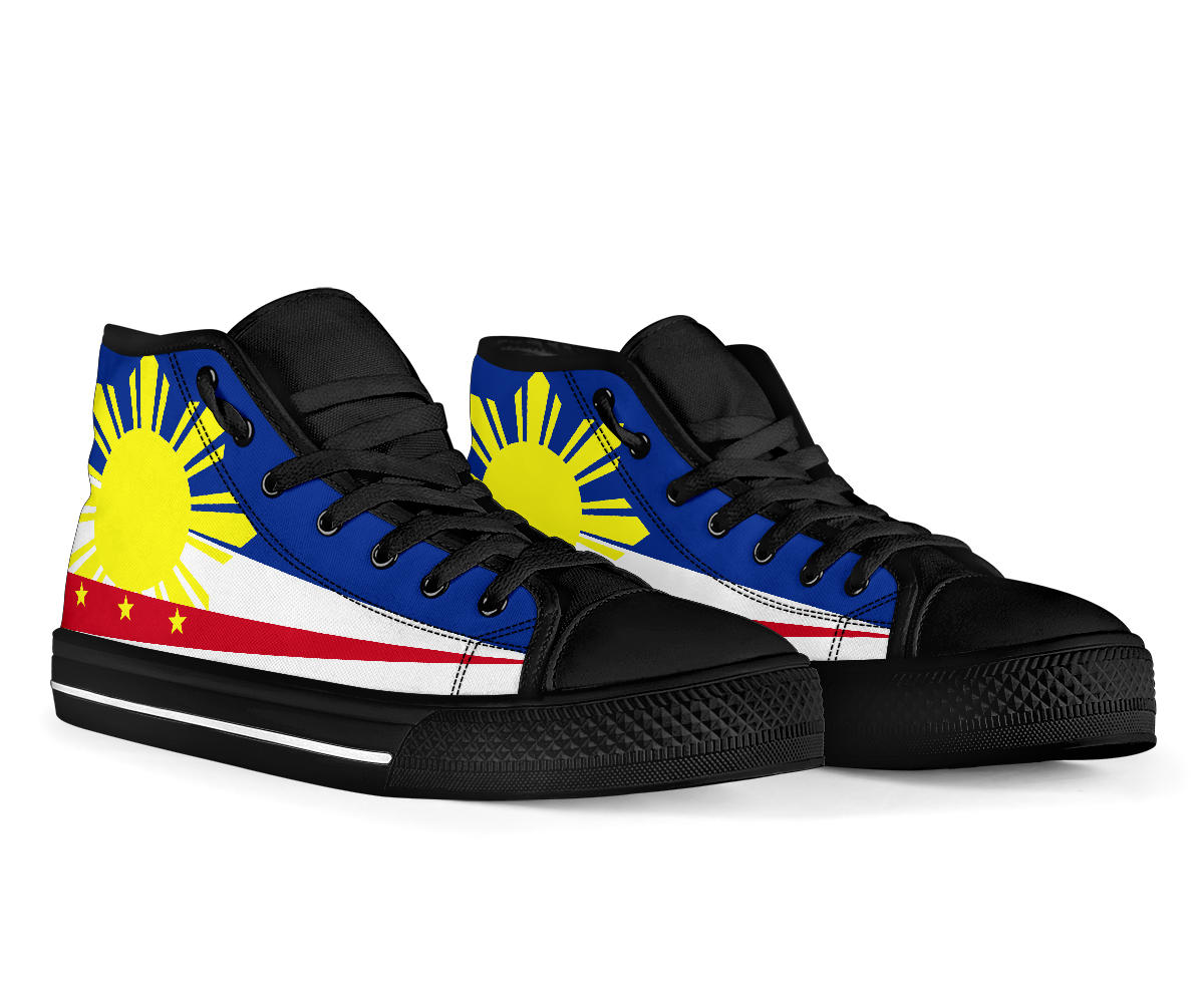 Philippines Pride Canvas High Tops - Men's & Women's