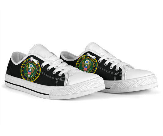 US Army Tribute Canvas Low Tops - Men's & Women's