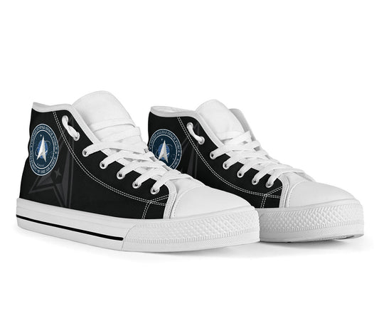 US Space Force Tribute Canvas High Tops - Men's & Women's
