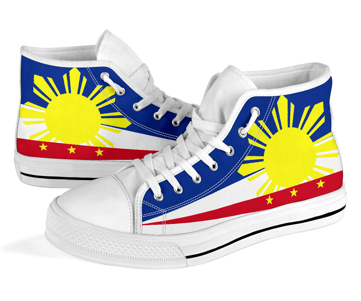 Philippines Pride Canvas High Tops - Men's & Women's