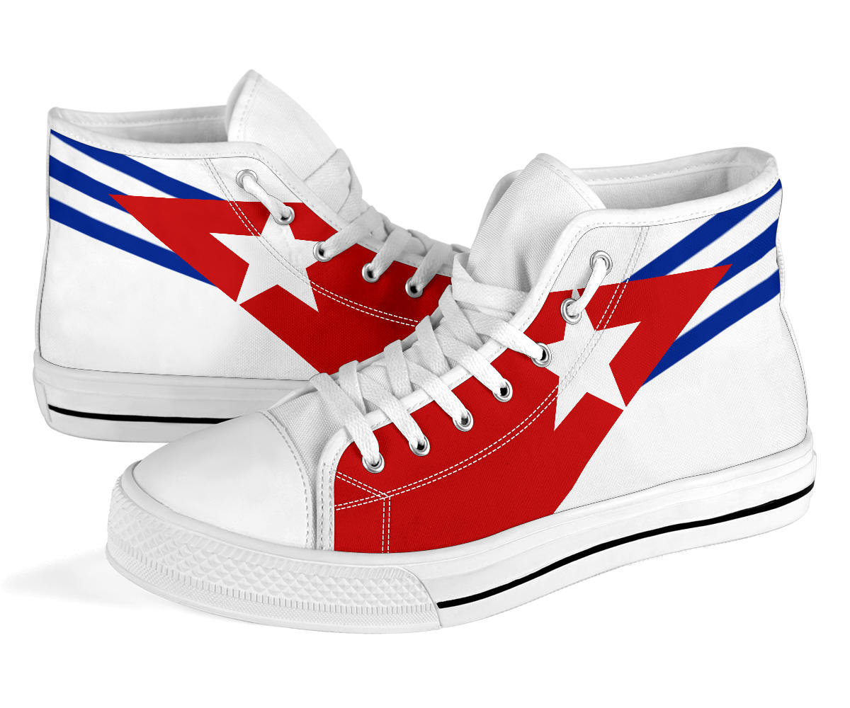 Cuban Pride Canvas High Tops - Men's & Women's