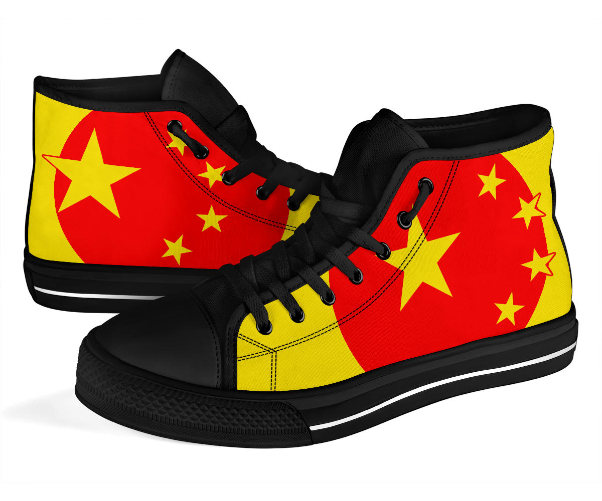 Chinese Pride Canvas High Tops - Men's & Women's