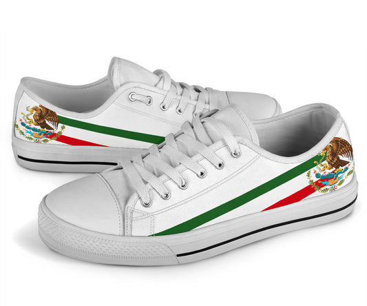 Mexican Pride Canvas Low Tops - Men's & Women's