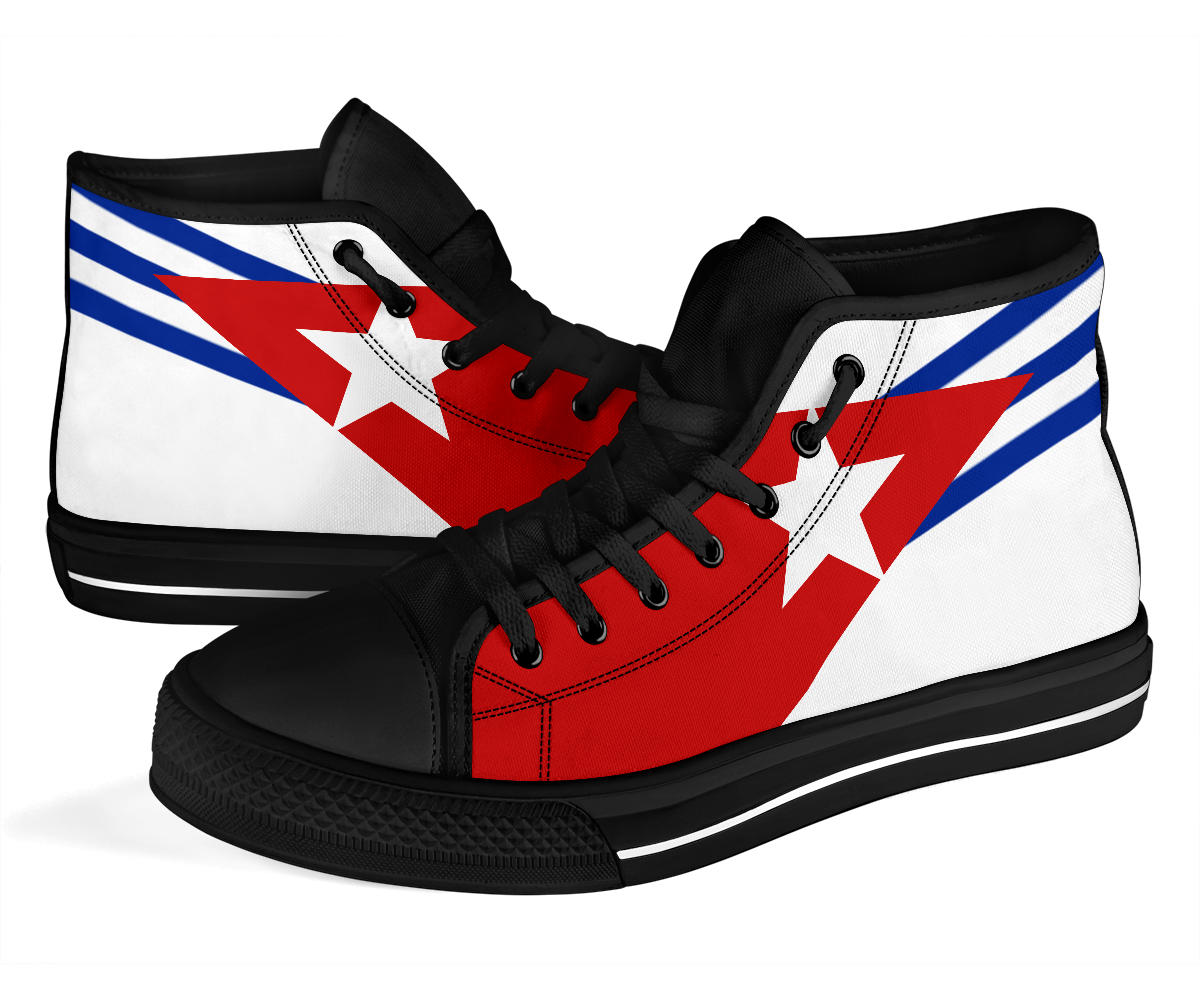 Cuban Pride Canvas High Tops - Men's & Women's