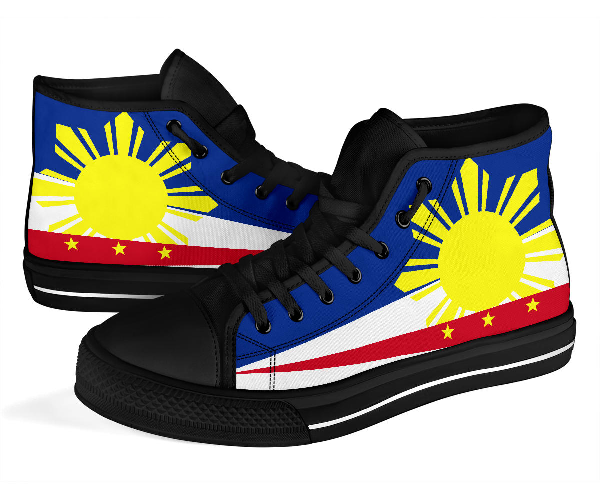 Philippines Pride Canvas High Tops - Men's & Women's