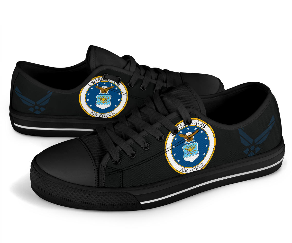 US Air Force Tribute Canvas Low Tops - Men's & Women's