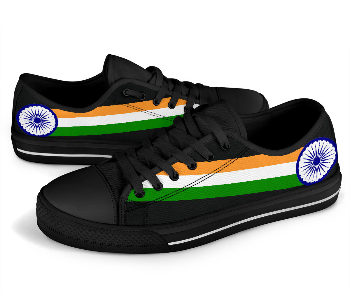 Indian Pride Canvas Low Tops - Men's & Women's