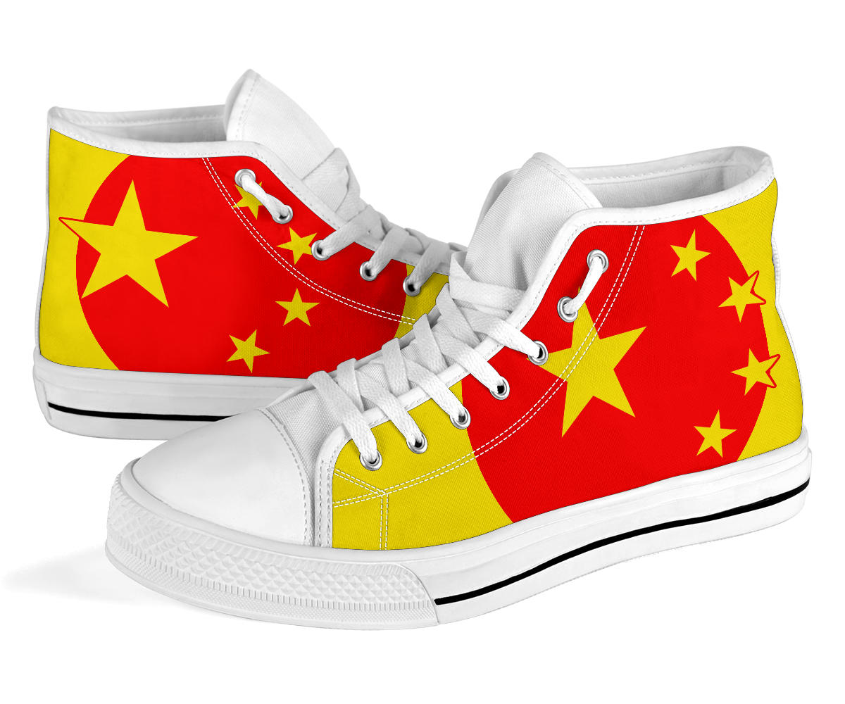 Chinese Pride Canvas High Tops - Men's & Women's