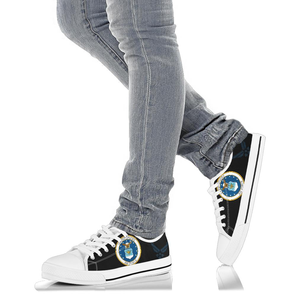 US Air Force Tribute Canvas Low Tops - Men's & Women's