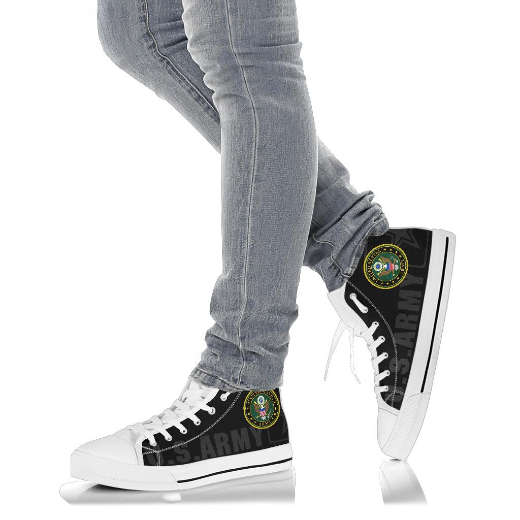 US Army Tribute Canvas High Tops - Men's & Women's