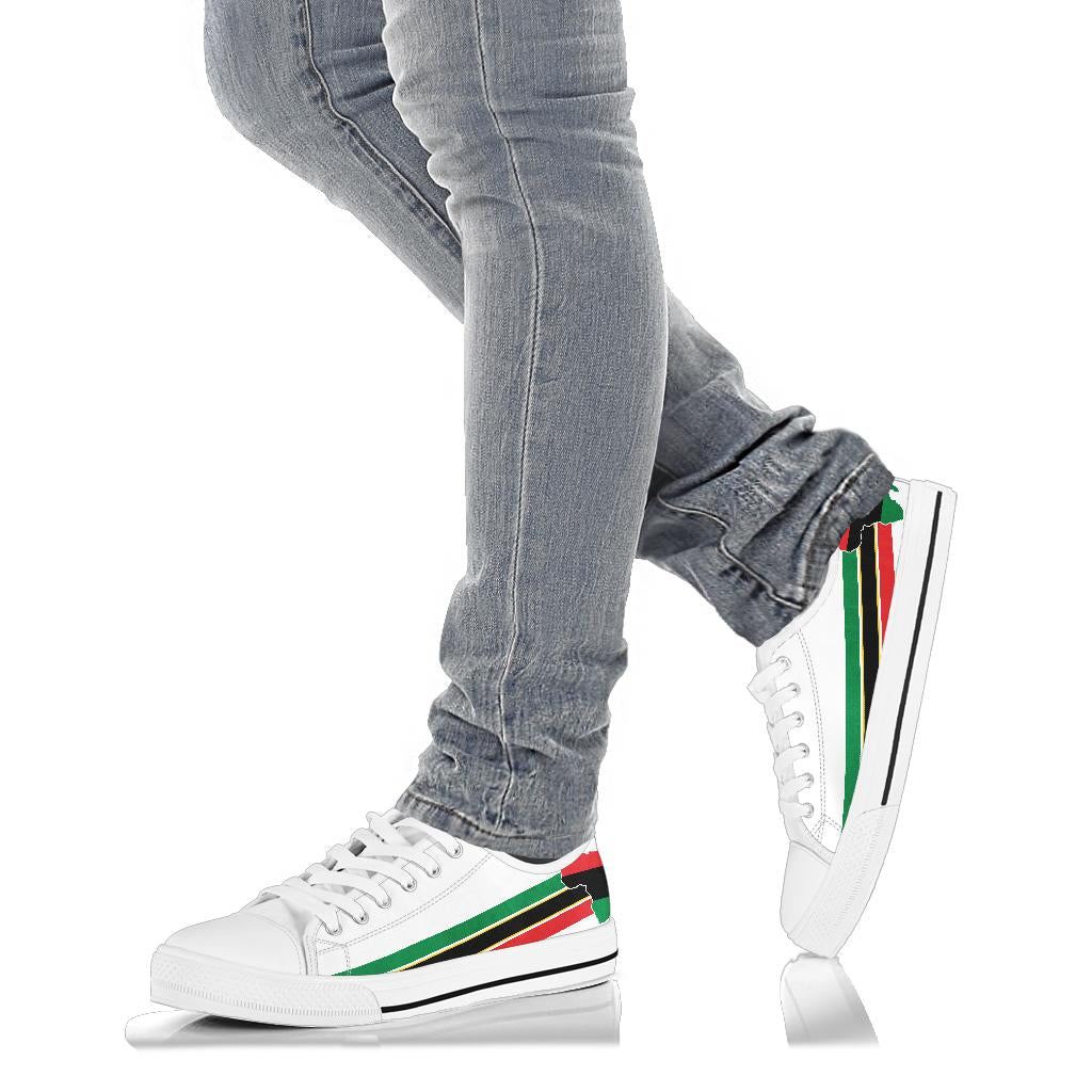 African Pride Canvas Low Tops - Men's & Women's
